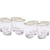 Global Views Hammered Water Glasses Set Of 8 New Arrivals