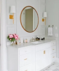 Worlds Away Molly Wall Sconce Gold