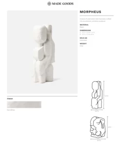 Made Goods New Arrivals Morpheus Sculpture Tall 11 Made Goods New Arrivals Morpheus Sculpture Tall