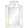 Mirror Home Acrylic And Brass Pagoda Mirror New Arrivals