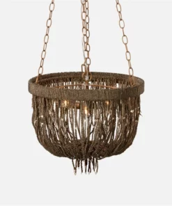 Made Goods New Arrivals Carmen Chandelier Small Bronze
