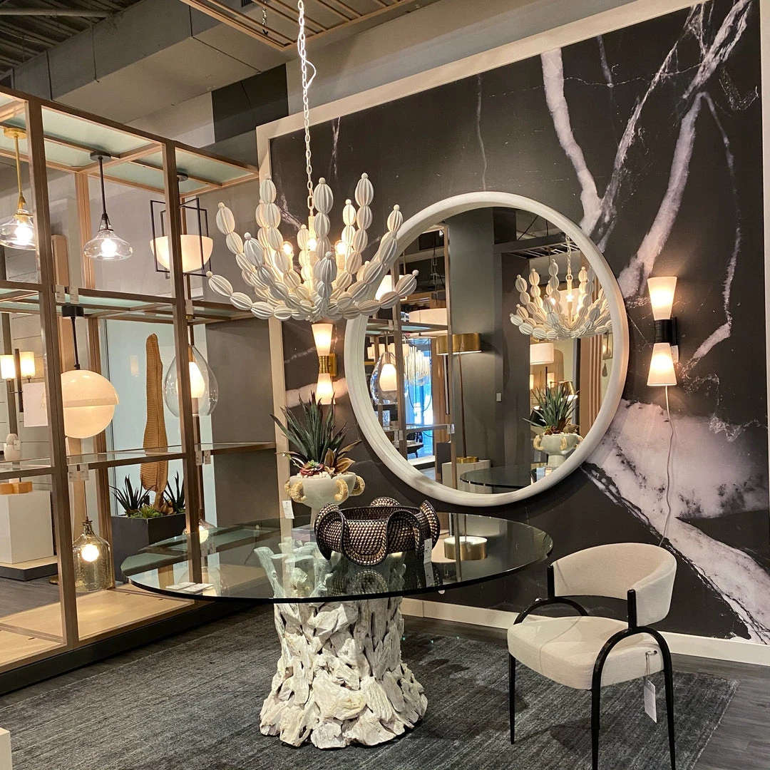 Arteriors Home New Arrivals Lesley Large Mirror White Wash 4 Arteriors Home New Arrivals Lesley Large Mirror White Wash