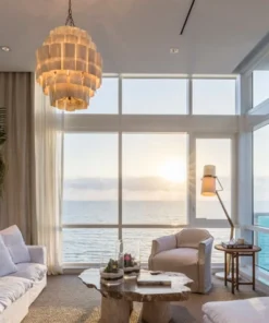 Made Goods Marjorie Chandelier Resin Coated Banana Bark New Arrivals 13 Made Goods Marjorie Chandelier Resin Coated Banana Bark New Arrivals