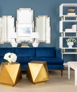 Bungalow 5 Lane Small Mirror Antique Mirror