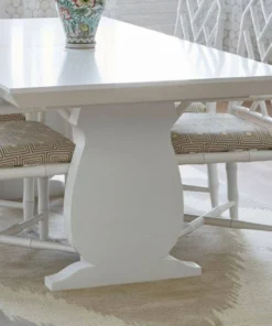 Bungalow 5 Porto Dining Table White