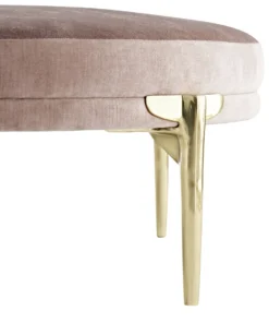 Arteriors Home Andrea Round Ottoman Rosewood 13 Arteriors Home Andrea Round Ottoman Rosewood