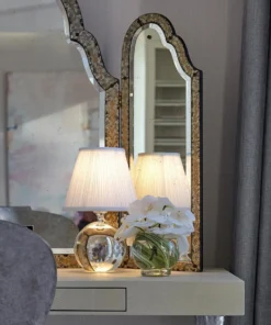 Made Goods Audrey Desk Ivory Faux Shagreen New Arrivals