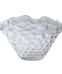 Global Views New Arrivals Honeycomb Optic Wavy Bowl
