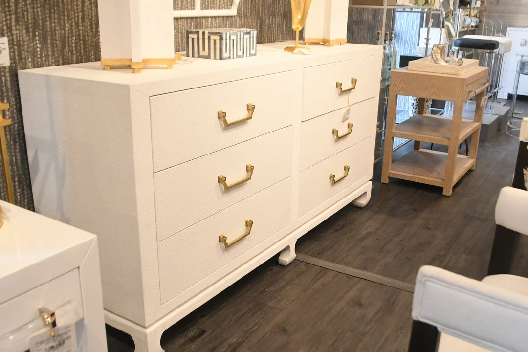 Worlds Away Murray Chest White Grasscloth 4 Worlds Away Murray Chest White Grasscloth