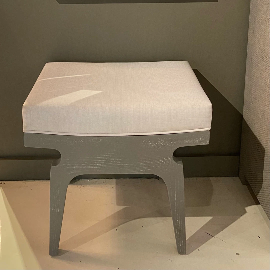 Worlds Away Fergie Stool Grey Cerused Oak 4 Worlds Away Fergie Stool Grey Cerused Oak