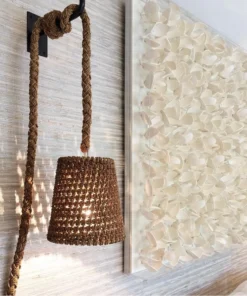 Palecek Adrift Coco Wall Decor Natural Square