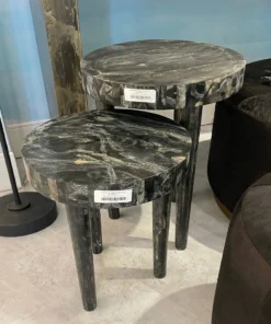 Jamie Young New Arrivals Artemis Side Table Black