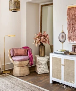 Natural Curiosities Rose Feathers Framed Artwork