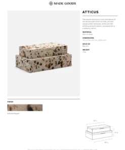 Made Goods Atticus Box Set Salt And Pepper New Arrivals