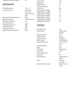 Arteriors Home New Arrivals Ansley Lamp