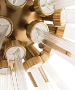 Arteriors Home Hanley Flush Mount Brass 12 Arteriors Home Hanley Flush Mount Brass