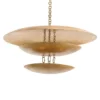 Arteriors Home Florko Chandelier Gold Leaf