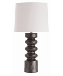 Arteriors Home Wheaton Table Lamp Gunmetal