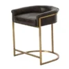 Arteriors Home Calvin Counter Stool Brindle And Brass
