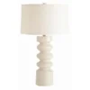 Arteriors Home Wheaton Table Lamp White Crackle New Arrivals
