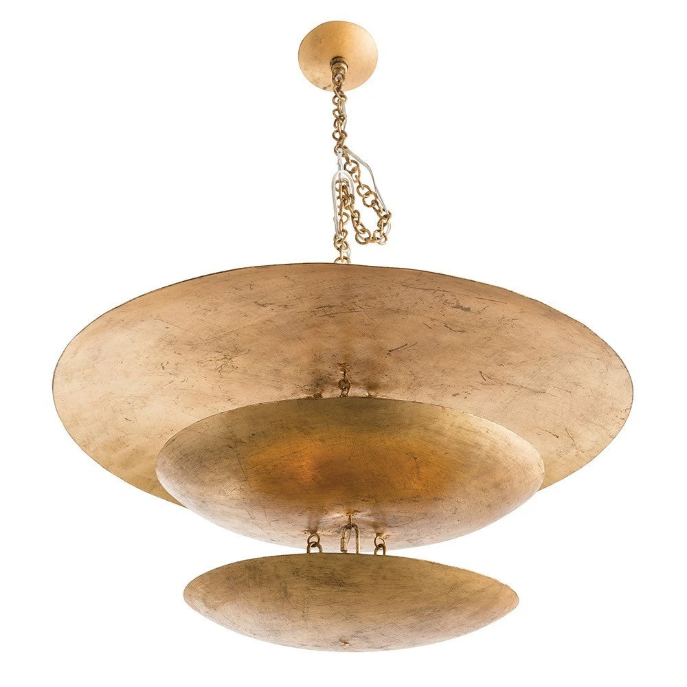 Arteriors Home Florko Chandelier Gold Leaf 5 Arteriors Home Florko Chandelier Gold Leaf