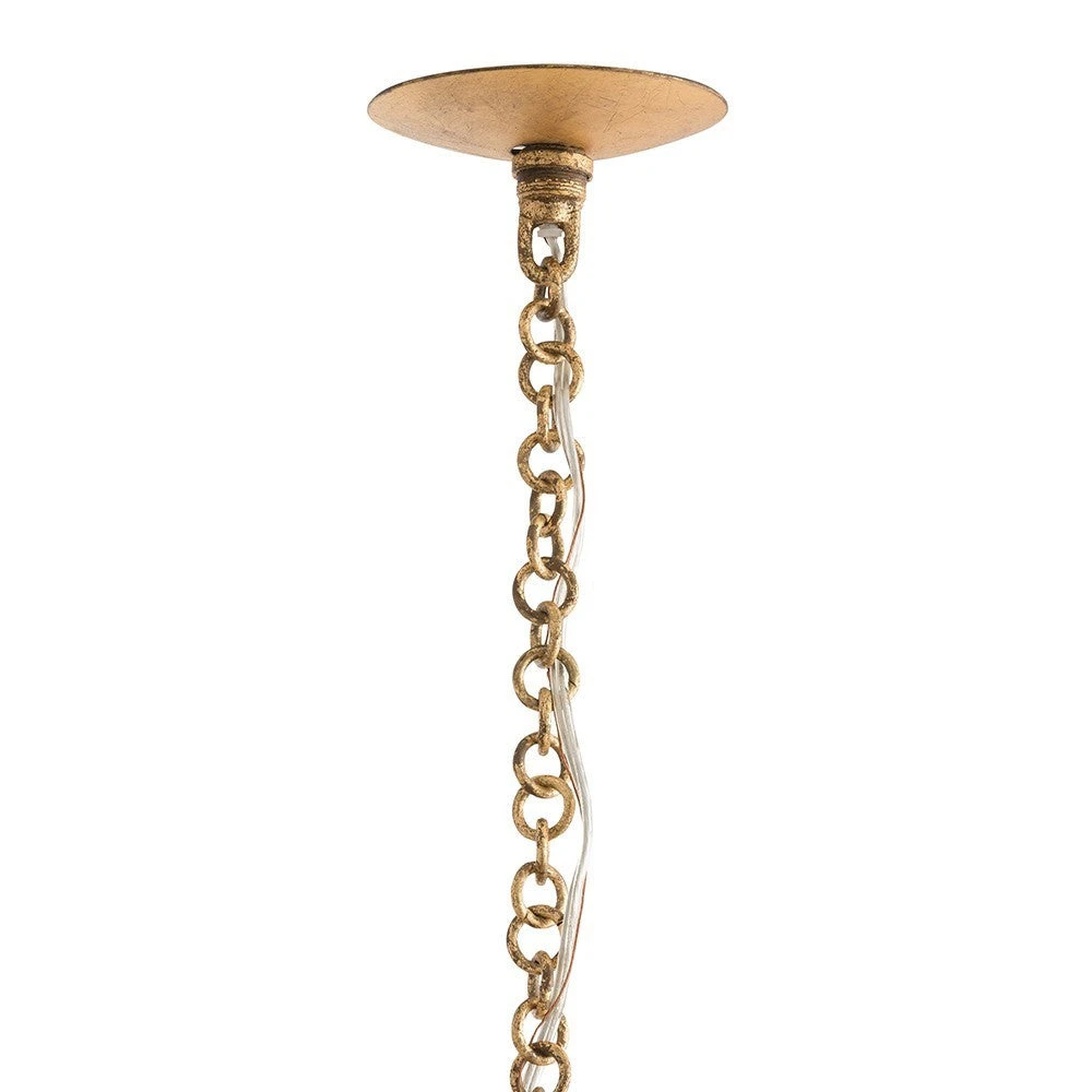 Arteriors Home Florko Chandelier Gold Leaf 14 Arteriors Home Florko Chandelier Gold Leaf