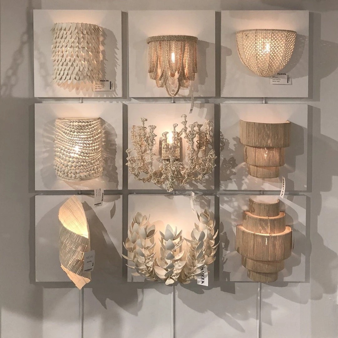 Palecek New Arrivals Seychelles Coco Sconce 6 Palecek New Arrivals Seychelles Coco Sconce