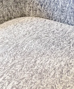 Worlds Away Dominic Chair Grey Velvet