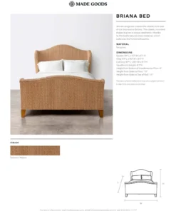 Made Goods Briana Bed New Arrivals