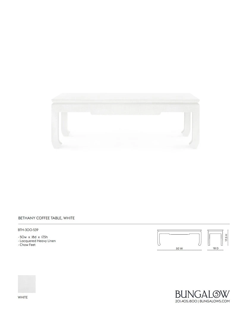 Bungalow 5 Bethany Large Rectangular Coffee Table White New Arrivals 6 Bungalow 5 Bethany Large Rectangular Coffee Table White New Arrivals