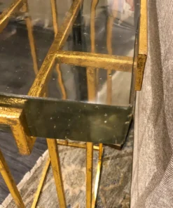 Bungalow 5 New Arrivals Prism Side Table Gold