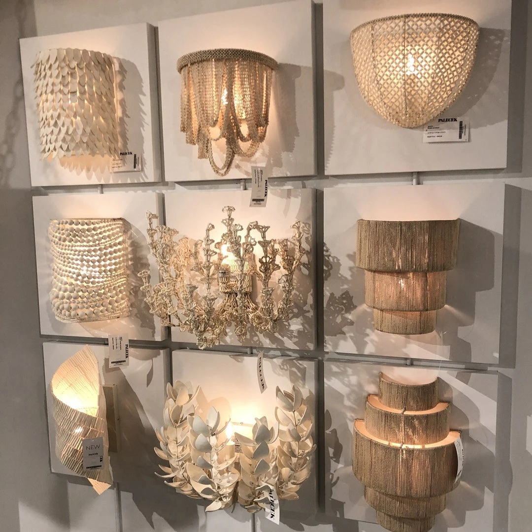 Palecek New Arrivals Seychelles Coco Sconce 5 Palecek New Arrivals Seychelles Coco Sconce