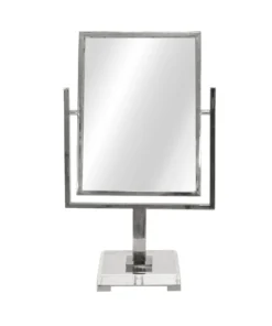 Worlds Away Caitlin Countertop Mirror Nickel New Arrivals