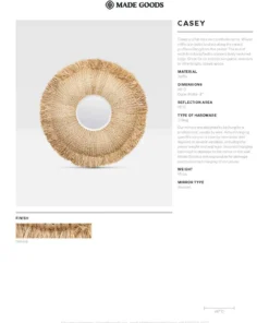 Made Goods New Arrivals Casey Mirror Round 14 Made Goods New Arrivals Casey Mirror Round
