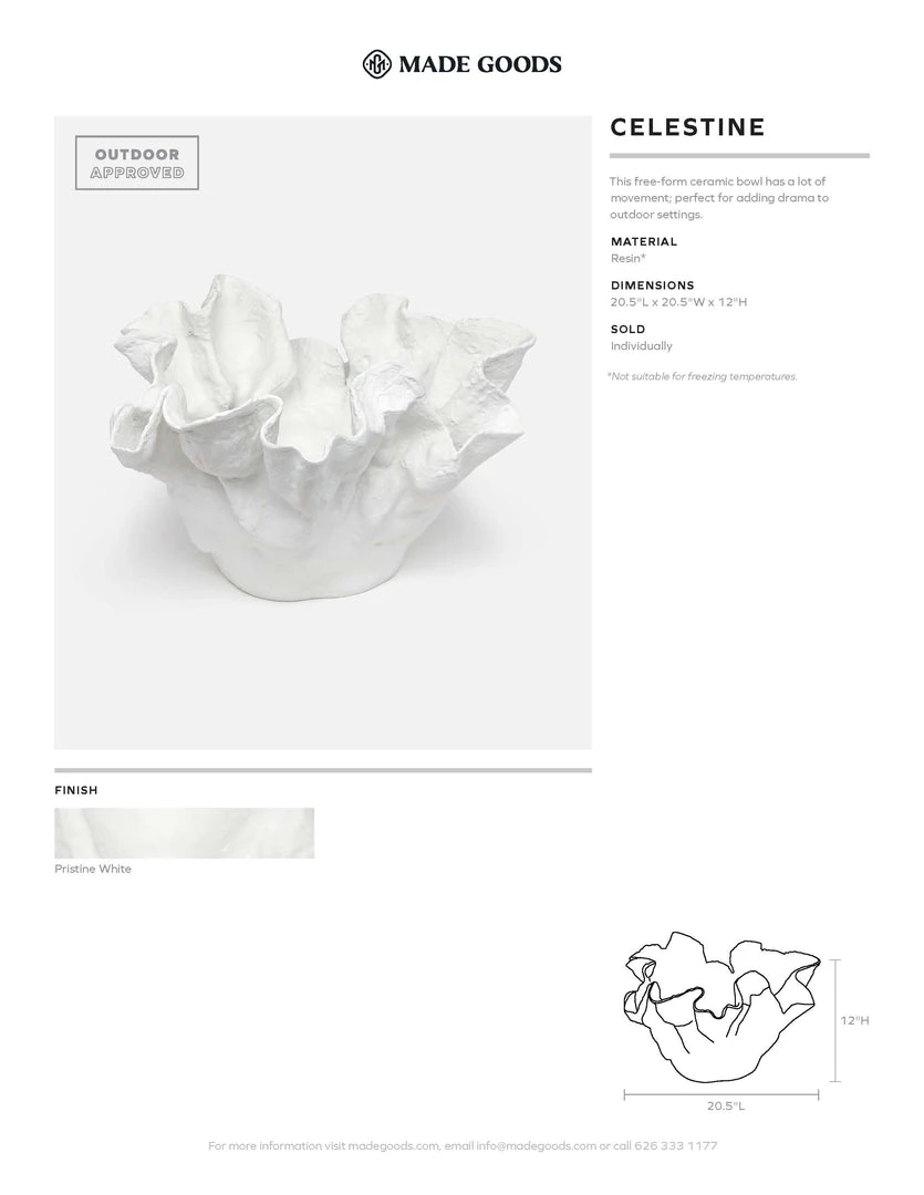 Made Goods Celestine Bowl 8 Made Goods Celestine Bowl