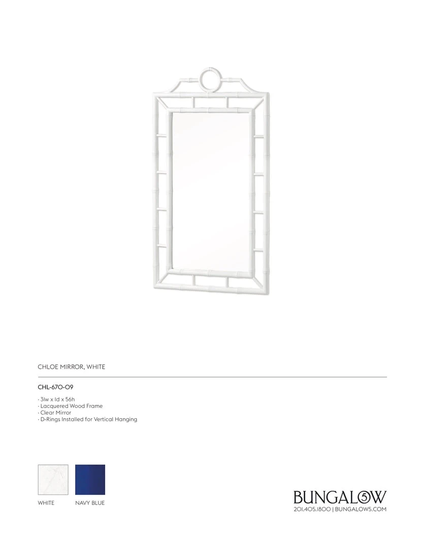 Bungalow 5 Chloe Mirror New Arrivals 7 Bungalow 5 Chloe Mirror New Arrivals