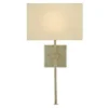 Currey And Company Ashdown Wall Sconce Silver Leaf New Arrivals