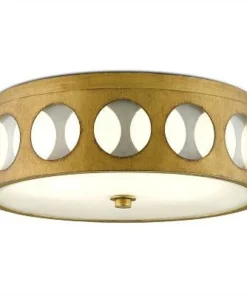 Currey And Company New Arrivals Go-Go Flush Mount