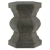 Currey And Company New Arrivals Pagoda Hexagonal Stool