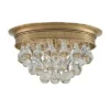 Currey And Company Worthing Flush Mount Ceiling Light