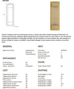 Arteriors Home Charlie Sconce New Arrivals 17 Arteriors Home Charlie Sconce New Arrivals