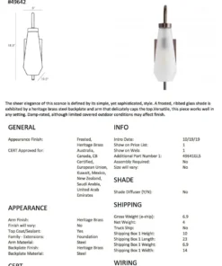 Arteriors Home Conrad Sconce Heritage Brass 15 Arteriors Home Conrad Sconce Heritage Brass