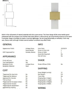 Arteriors Home Constance Sconce