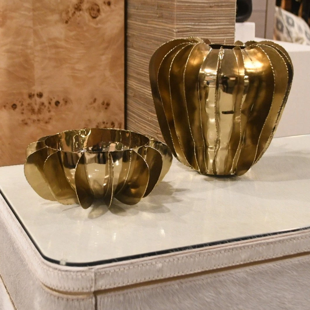 Bungalow 5 New Arrivals Doral Vase Brass 9 Bungalow 5 New Arrivals Doral Vase Brass