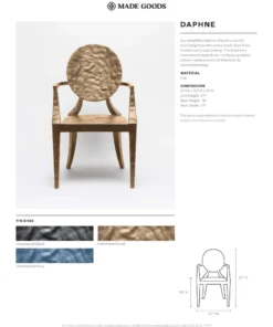 Made Goods Daphne Chair Black