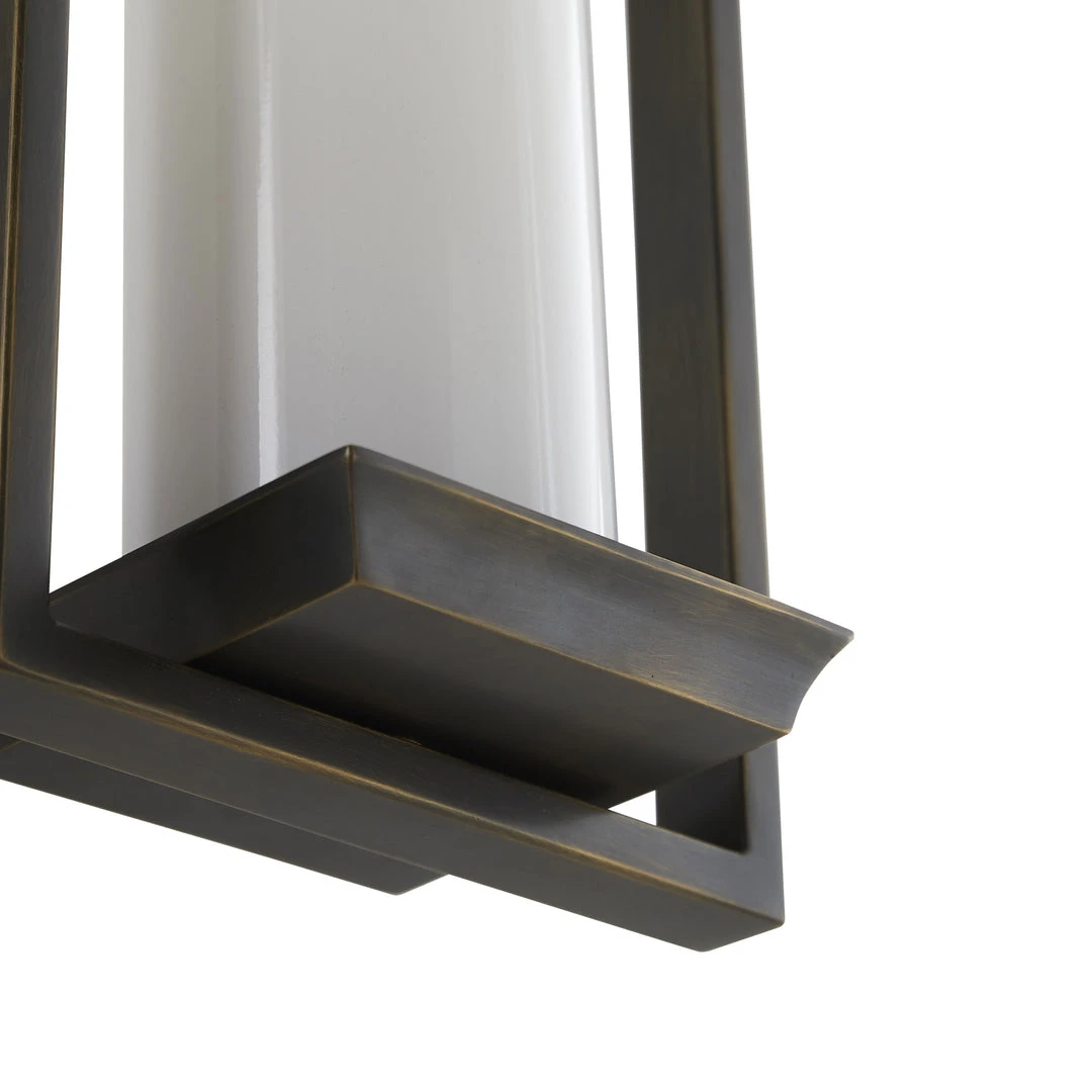 Arteriors Home Pillar Sconce Aged Bronze 11 Arteriors Home Pillar Sconce Aged Bronze