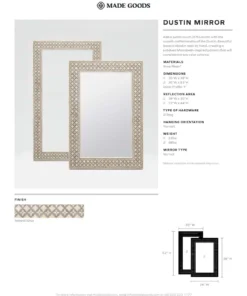 Made Goods Dustin Mirror Floor New Arrivals