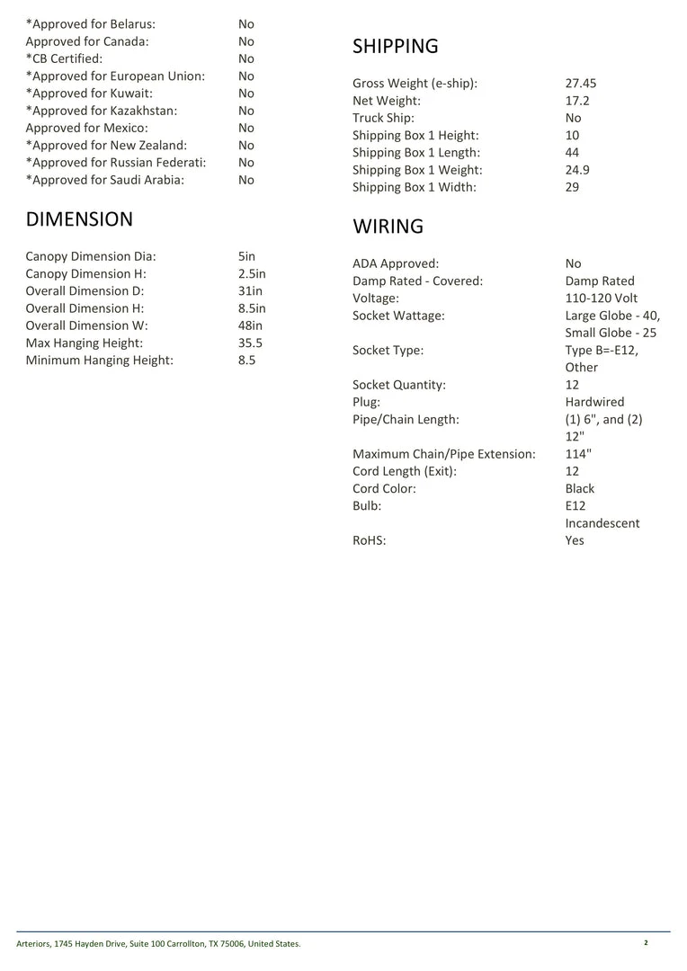 Arteriors Home New Arrivals Dallas Small Chandelier Vintage Brass 8 Arteriors Home New Arrivals Dallas Small Chandelier Vintage Brass