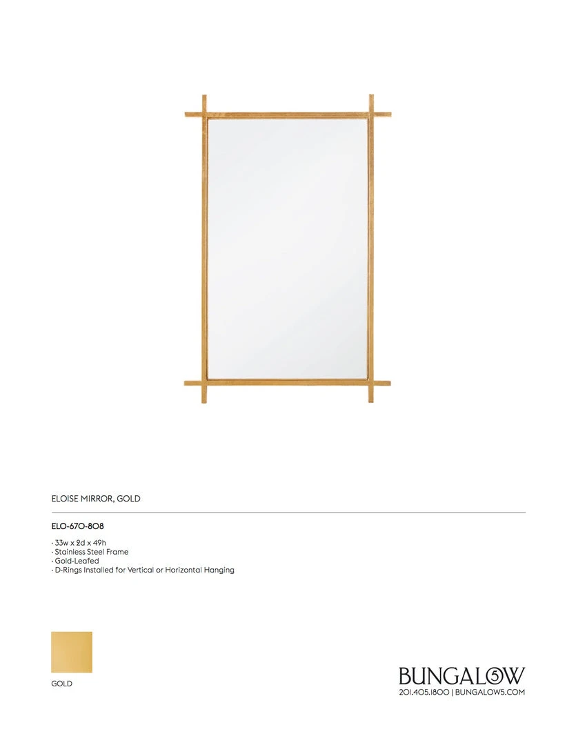 Bungalow 5 New Arrivals Eloise Mirror 7 Bungalow 5 New Arrivals Eloise Mirror