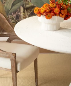 Bungalow 5 Rope Center Table White